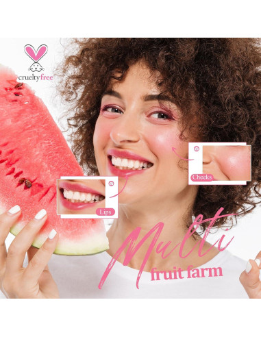 Juego de Tinte para Labios y Rubor Bayfree - Rojo Cereza