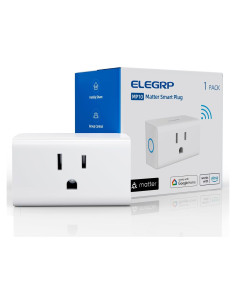 Enchufe Inteligente Mini ELEGRP 15A 1800W Compatible Matter