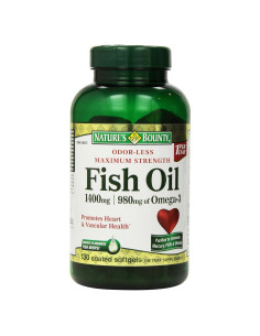 Aceite de Pescado Nature's Bounty 1400 Mg 130 Cápsulas Blandas