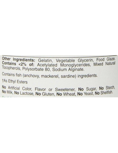 Aceite de Pescado Nature's Bounty 1400 Mg 130 Cápsulas Blandas