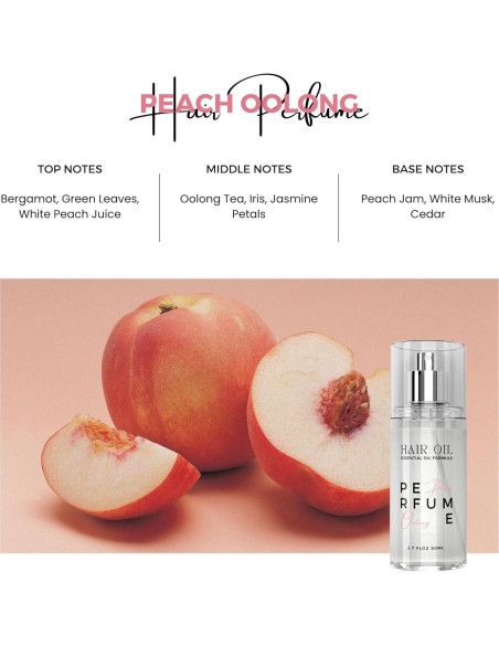 Aceite de Perfume para Cabello Benatu 80 ml - Oolong Durazno Aceite de Perfume para Cabello Benatu 80 ml - Oolong Durazno