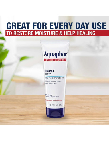 Ungüento Sanador Aquaphor 198 g Terapia Avanzada Sin Fragancia
