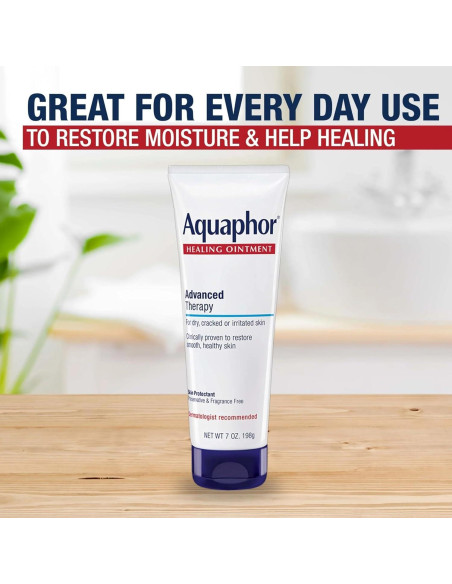 Ungüento Sanador Aquaphor 198 g Terapia Avanzada Sin Fragancia