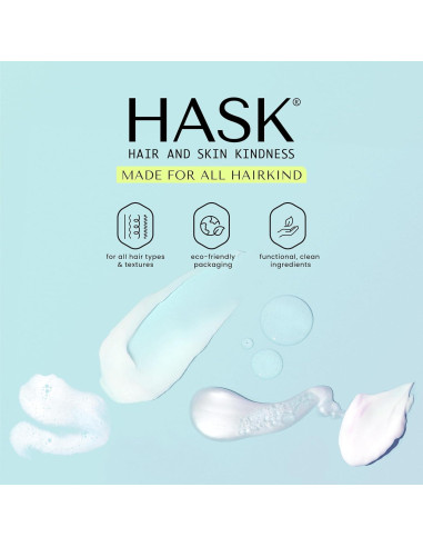 Dúo Champú Seco Aclarador de Carbón HASK 2x122g + Acondicionador Argán 49g