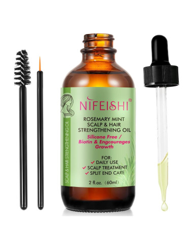 Aceite de Romero Bieyoc 100% Puro 60ml para Crecimiento Cabello