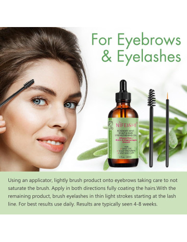 Aceite de Romero Bieyoc 100% Puro 60ml para Crecimiento Cabello