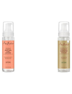 Mousse para Rizos y Envueltos SheaMoisture 2x212g Sin Frizz