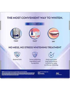 Lapiceros Blanqueadores Crest 3DWhite Enamel Safe 3 Piezas 2