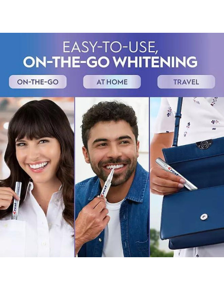 Lapiceros Blanqueadores Crest 3DWhite Enamel Safe 3 Piezas