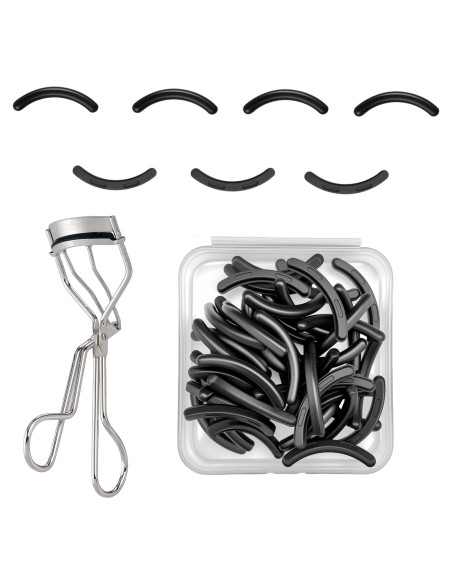 Almohadillas de Silicona para Rizador de Pestañas Tweezerman - 28 Piezas