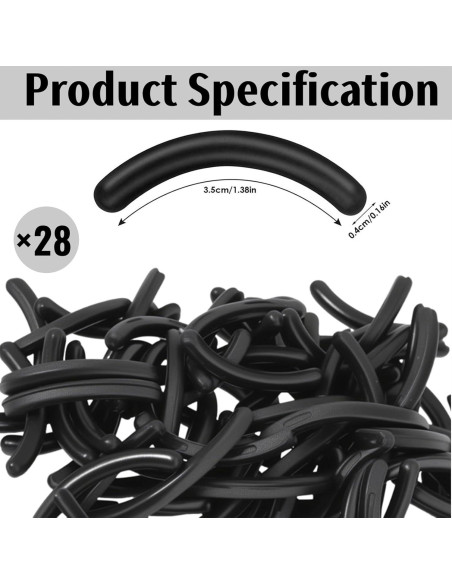 Almohadillas de Silicona para Rizador de Pestañas Tweezerman - 28 Piezas