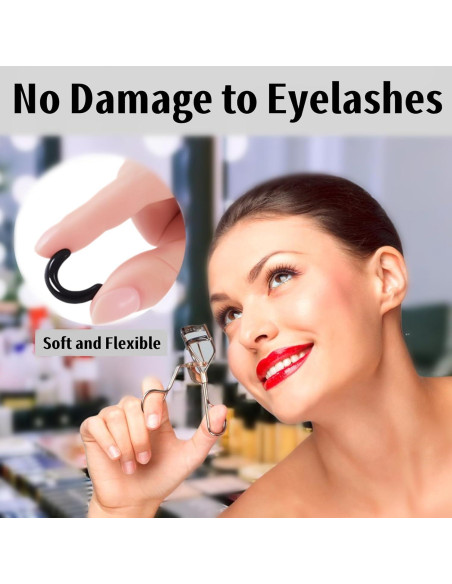 Almohadillas de Silicona para Rizador de Pestañas Tweezerman - 28 Piezas