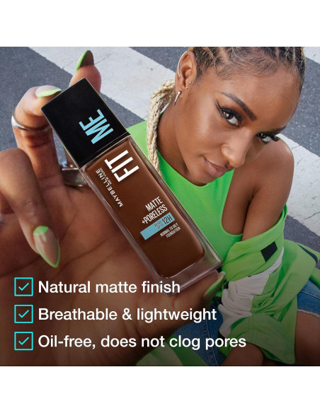 Base Mate Plus Maybelline Nueva York 29.57 ml Marrón Picante Base Mate Plus Maybelline Nueva York 29.57 ml Marrón Picante