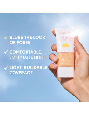 Base Líquida COVERGIRL Clean Fresh 30 ml SPF 30 Justo Neutro