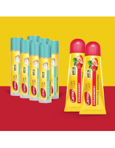Bálsamo Labial Hidratante Carmex Daily Care SPF 15 - 9 Unidades 2