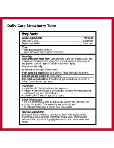 Bálsamo Labial Hidratante Carmex Daily Care SPF 15 - 9 Unidades