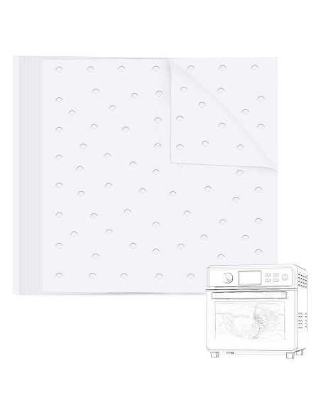 Forros de Horno de Aire BYKITCHEN 28x30 cm Papel Pergamino 100 Unidades