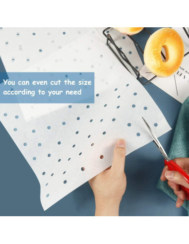 Forros de Horno de Aire BYKITCHEN 28x30 cm Papel Pergamino 100 Unidades