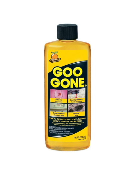Goo Gone Original 118 ml - Eliminador de Residuos Pegajosos