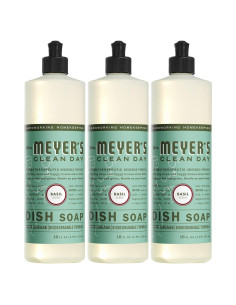 Jabón Líquido para Platos Mrs. Meyer's Albahaca 1419 ml