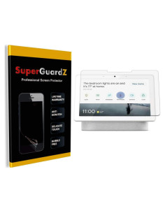 Paquete de 3 Protectores de Pantalla SuperGuardZ para Google Nest Hub Max - Antirreflejo, Mate, Antihuellas