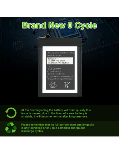 Batería de Reemplazo WUHAO B15169 para Timbre de Video Ring