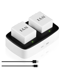 Baterías Recargables NYI 2560mAh para Arlo Pro y Pro 2 - 2 Unidades con Cargador