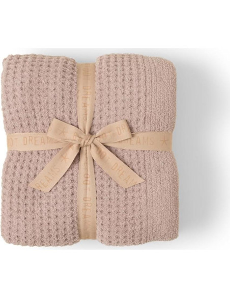 Manta Waffle CozyChic Barefoot Dreams 137x183cm Sauce