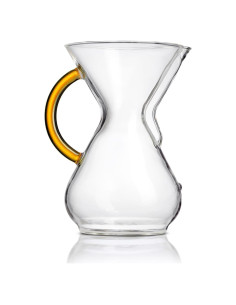 Cafetera Chemex de Vierta 6 Tazas Oro - Vidrio Borosilicato