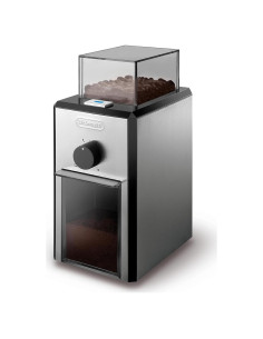 Molino de café De'Longhi KG89, acero inoxidable, 4-12 tazas