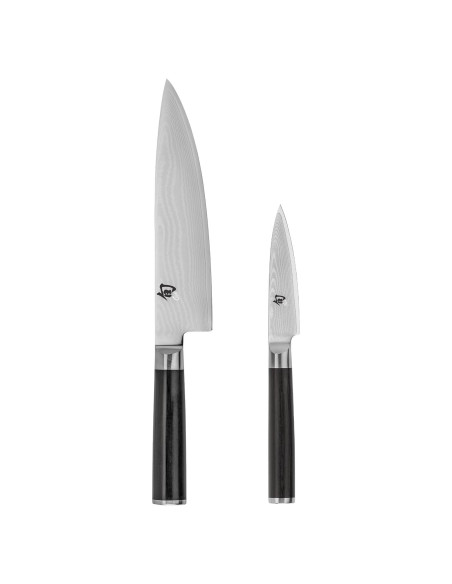 Conjunto de Cuchillos Shun Classic 2 Piezas - Chef 20.32 cm y Pelar 8.89 cm Conjunto de Cuchillos Shun Classic 2 Piezas - Chef 20.32 cm y Pelar 8.89 cm