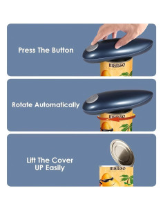 Abrelatas Eléctrico GTComexpet TC02, Automático y Seguro 2