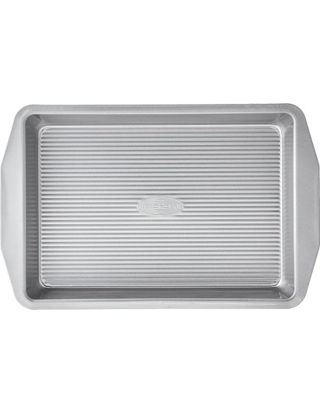 Sartén Rectangular USA Pan 23x33 cm Antiadherente Acero