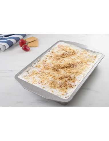 Sartén Rectangular USA Pan 23x33 cm Antiadherente Acero