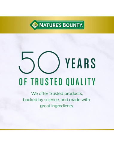 CoQ10 Nature's Bounty 100mg + L-Carnitina 60 Gelatinas Blandas