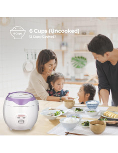 Cocedor de Arroz Eléctrico Cuckoo CR-0671V 3 Litros Antiadherente 2