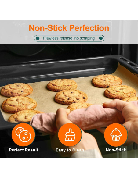 60 Hojas de Papel Pergamino ETIONFUN 30.48x40.64 cm Sin Blanquear