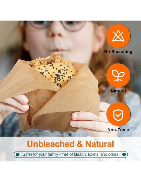60 Hojas de Papel Pergamino ETIONFUN 30.48x40.64 cm Sin Blanquear
