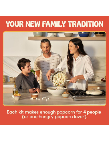 Kits de Palomitas de Maíz Popsmith - Paquete Variado 10x4oz