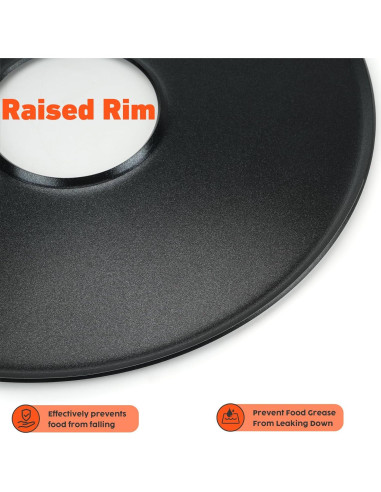 Plancha de Cerámica Skyflame para Parrilla de Carbón 22"