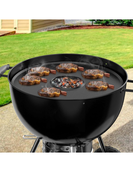 Plancha de Cerámica Skyflame para Parrilla de Carbón 22"