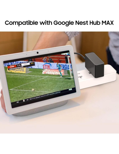 Adaptador de Corriente 24V 30W para Google Nest Hub Max y Audio