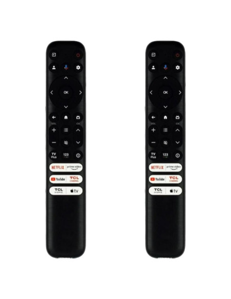 Control Remoto Reemplazo TCL Google TV Besia RC813 IR 2 Pack