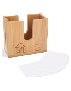 Cortador de Bagel Ajustable Bendiciones Simples de Bambú