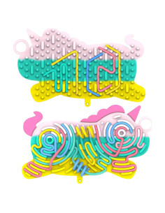 Tablero de Actividad Sensorial Sifonol Unicornio 19.8 cm - Alivio Estrés
