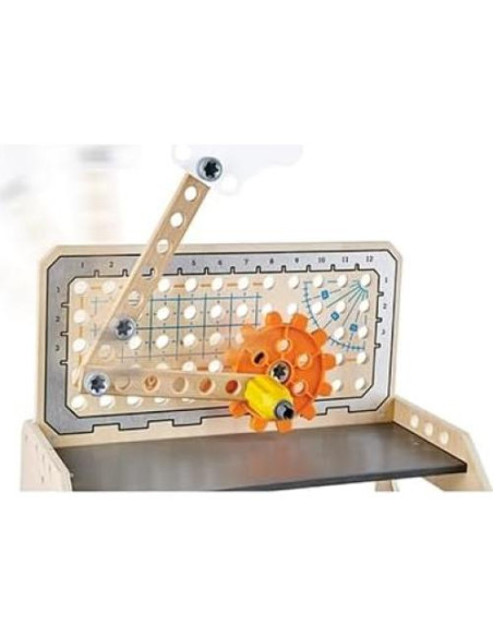 Banco de Trabajo Científico Hape Discovery 58 Piezas 4+