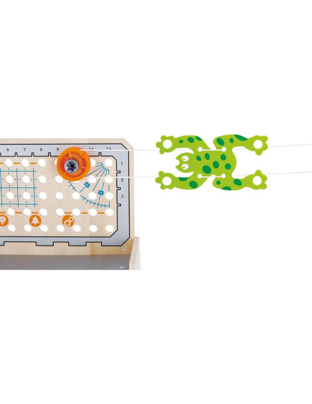 Banco de Trabajo Científico Hape Discovery 58 Piezas 4+