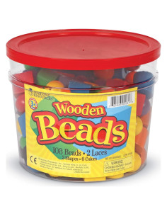 Perlas de Enhebrar Recursos de Aprendizaje 110 Piezas 3+