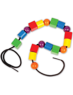 Perlas de Enhebrar Recursos de Aprendizaje 110 Piezas 3+ 2