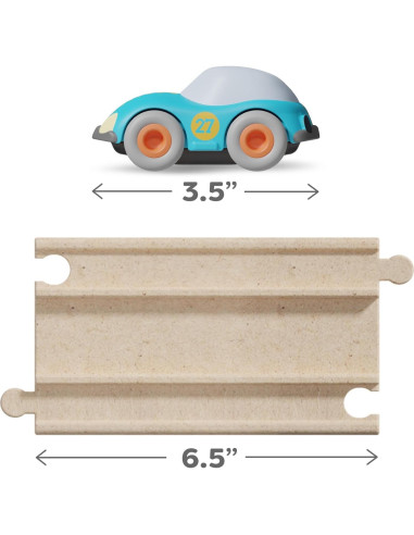 Set de Pista de Coches HABA Cars 14 Piezas Rampa Acrobática